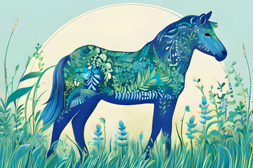 spirit horse of nature