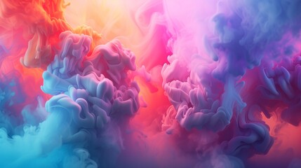 Fototapeta na wymiar Colorful Smoke Effect, abstract background