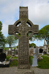 The High Cross of Muiredach in Monasterboice in Ireland  