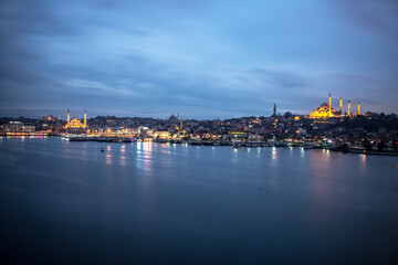 Fototapeta na wymiar Golden Horn, Istanbul, Turkey