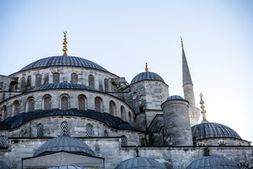 Fototapeta na wymiar Sultanahmet Camii (Sultan Ahmed Mosque - Blue Mosque) Istanbul, Turkey.