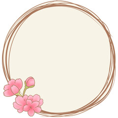 Sakura frame 