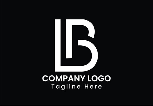 letter b logo, letter bp logo, letter jp logo, logomark