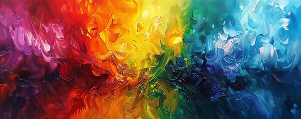 In a piece depicting human emotions as a colorful spectrum, creativity shines with insightfulness