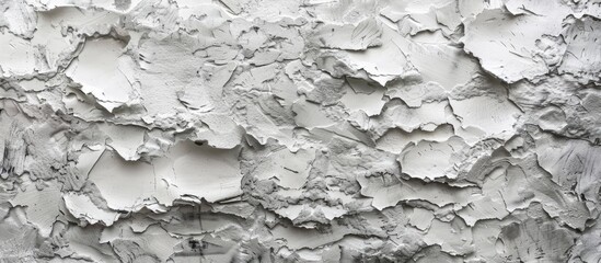 Abstract texture of gray and white rough stucco