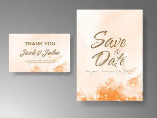 Cover template with watercolor background. Design for your cover, date, postcard, banner, logo.