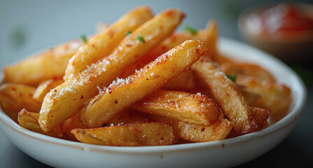 French fries. Generative AI.