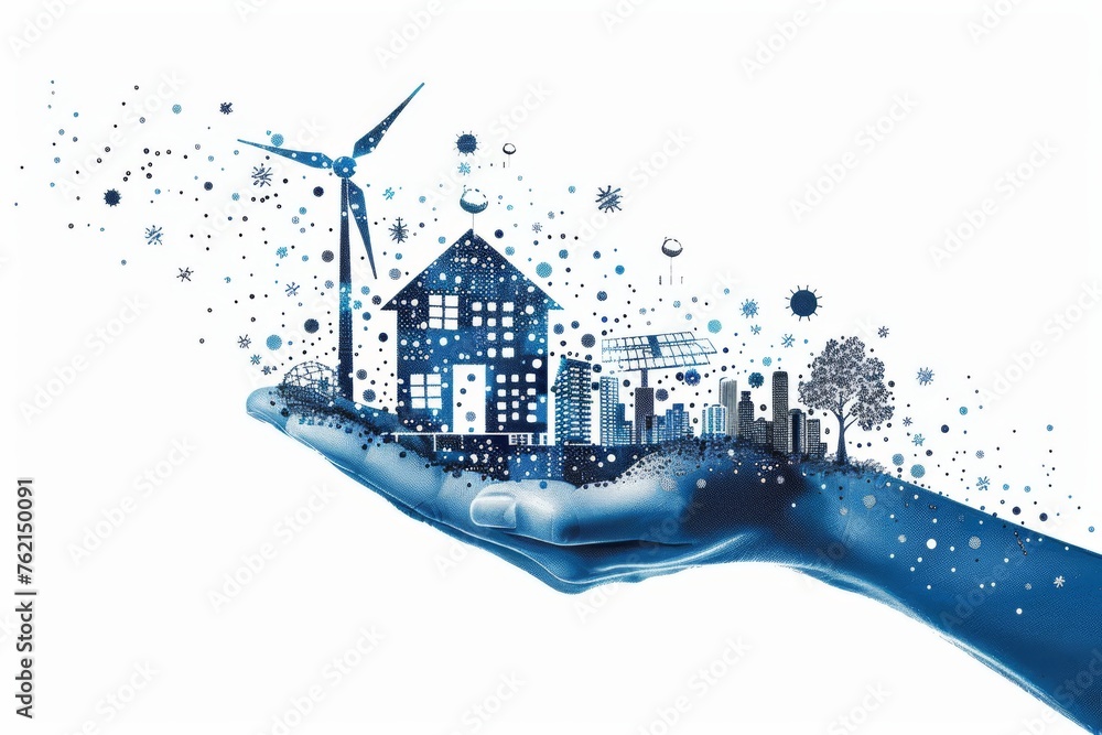 Poster creating a secure and efficient urban environment: the role of cable services and collective intelli