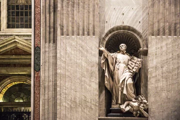 Papier Peint photo Lavable Europe méditerranéenne St. Peter's Basilica, Vatican