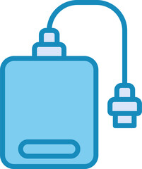 External Hard Drive Vector Icon