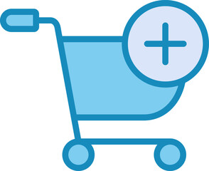 Shoping Cart Add Vector Icon