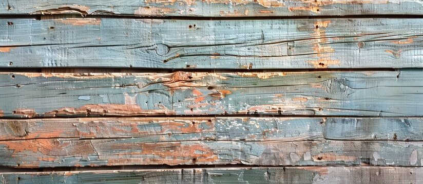 Texture of weathered wooden wall.