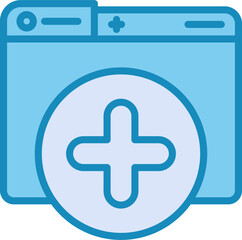 New Window Vector Icon