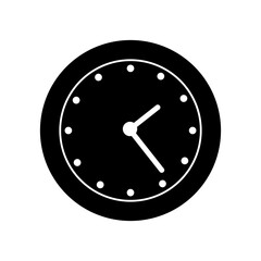 Watch icon vector. Time illustration sign. Wall Clock symbol. Clock logo.