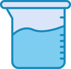 Beaker Vector Icon