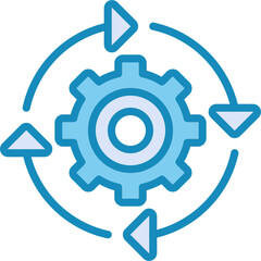 Continuous Integration Vector Icon