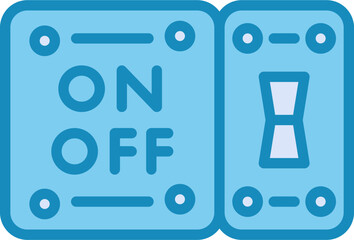 Light Switch Vector Icon