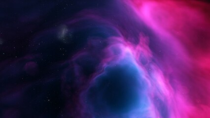 Fototapeta premium nebula gas cloud in deep outer space 