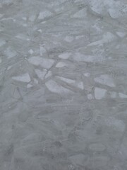 ice on the wall