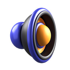 3D Speaker Icon - 762159636