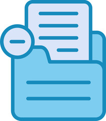 Document Remove Vector Icon