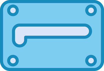 Obraz premium Sata Vector Icon