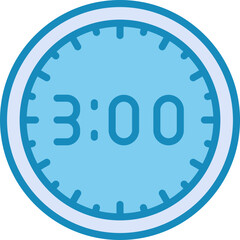 Clock Vector Icon