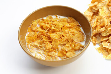 Cornflake cereal for morning breakfast