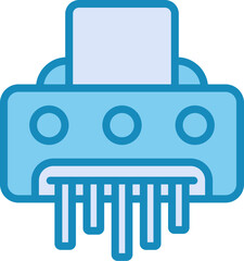 Obraz premium Document Cut Vector Icon