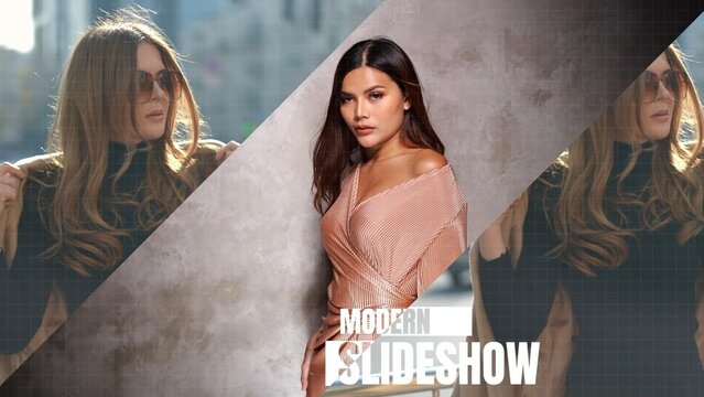 Modern Dynamic Slicing Split Screen Slideshow