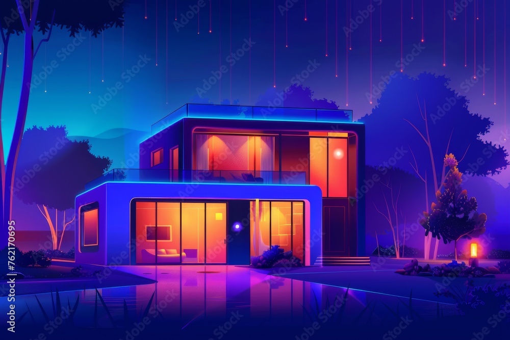 Poster elevating property value with smart home upgrades and green manufacturing: a guide to integrating ar