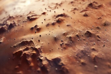 Mars surface super detailed view - obrazy, fototapety, plakaty