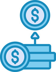 ROI (Return on Investment) Vector Icon