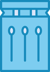 Waterproof matches Vector Icon