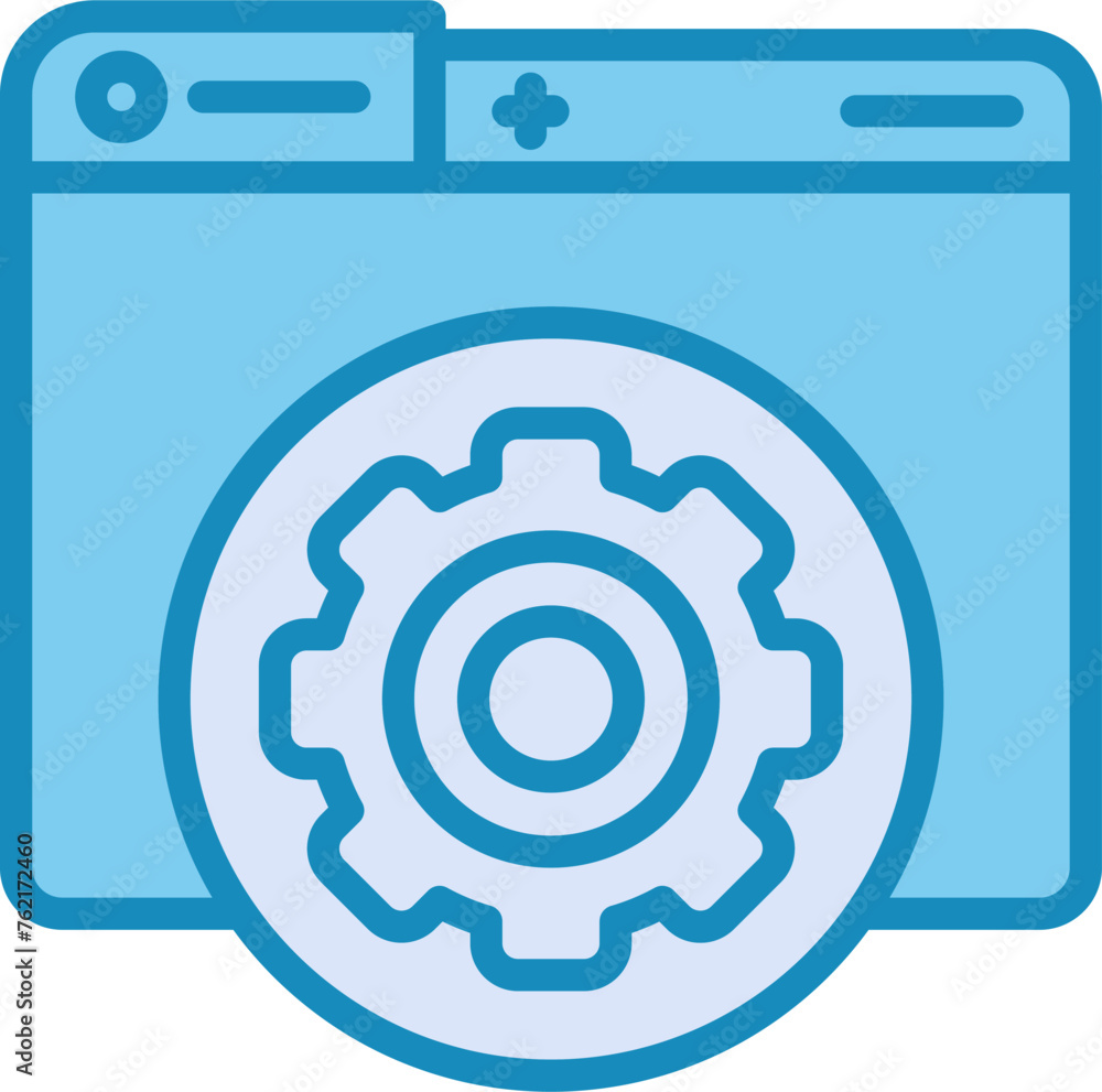 Poster maintenance vector icon