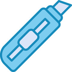 Utility knife Vector Icon