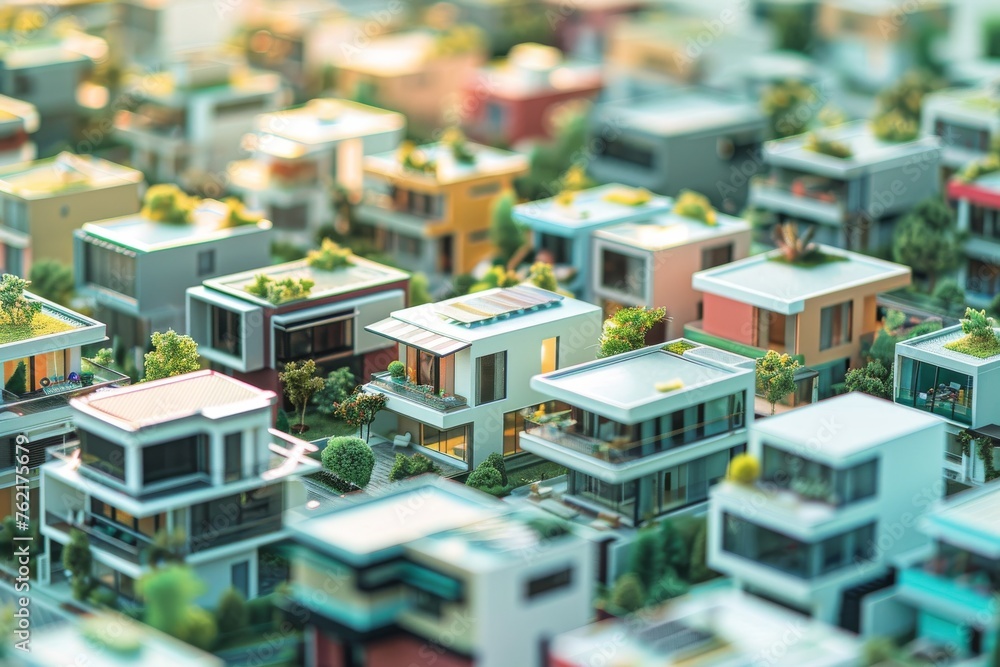 Poster intelligent urban development models: eco-friendly and tech-driven home automation with smart sensor