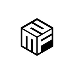MFN letter logo design with white background in illustrator. Vector logo, calligraphy designs for logo, Poster, Invitation, etc