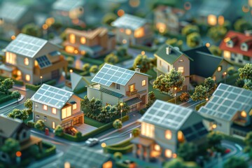 Architectural Dioramas of Smart Homes: Innovation in Home Automation and Sustainable Living with Smart Sensors, Kitchen, and Entertainment