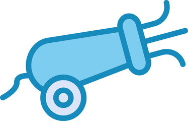 Confetti Cannon Vector Icon