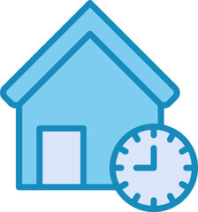 Construction Delay Vector Icon