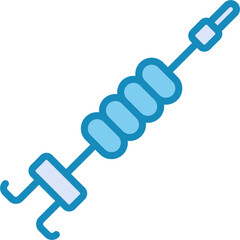 Cable Clip Vector Icon