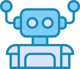 Obraz premium Robot Vector Icon