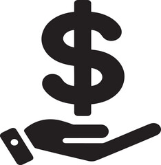 Obraz premium Financial Support and Care Vector