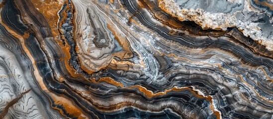 Abstract home decoration using rustic marble patterns of natural rock for various household surfaces. Elegant raw granite architecture for interior and outdoor decor.