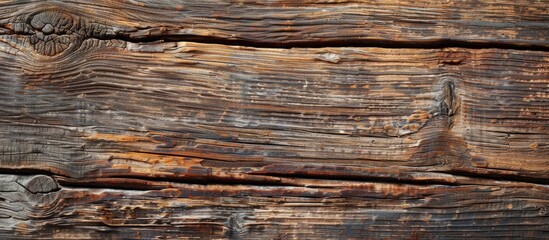 Detailed image of aged wooden texture