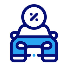 Vehicle Tax Mixed Icon