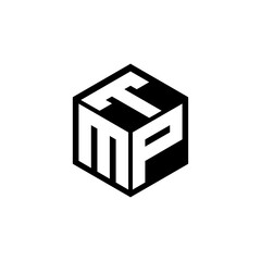 MPT letter logo design with white background in illustrator. Vector logo, calligraphy designs for logo, Poster, Invitation, etc.