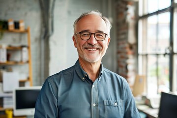 Obraz premium portrait of senior person