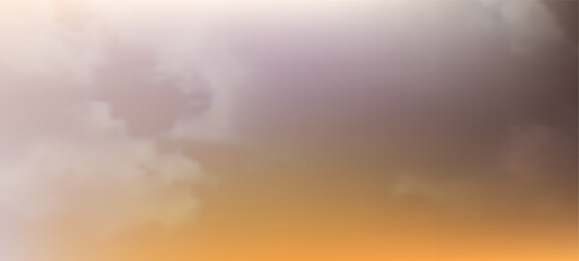 Modern colorful gradient background with clouds